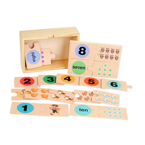 harayaa Nummer Puzzle Kindergärtner Math Spiele zählen Spielzeug Mathematik Manipulative für Anfänger von harayaa