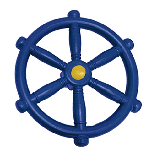 harayaa Piraten Hochwertiges Spielzeug Rad für Schaukel Set für Den Außenbereich, Ersatzteile Ab 2 Jahren, Blau von harayaa