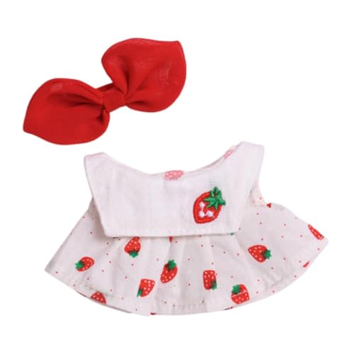 harayaa Plüschfigur mit Sommerkleid, Hosenträgern, Rock, Foto Requisiten, Modische Pädagogische Kostüme, Rollenspielkleidung harayaa Plüschfigur mit Sommerkleid, Hosenträgern, Rock, Foto Requisiten, Modische Pädagogische Kostüme, Rollenspielkleidung von harayaa