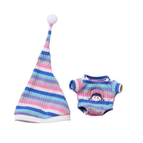harayaa Puppen Nachtwäsche Set mit Mütze für 6,69 Zoll Puppen, Fotografie Zubehör für Kinder, Blau harayaa Puppen Nachtwäsche Set mit Mütze für 6,69 Zoll Puppen, Fotografie Zubehör für Kinder, Blau von harayaa