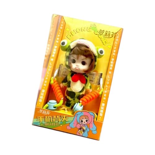 harayaa Puppen-Schlafsack mit Clip-Zubehör, Rucksack für Mädchen, Geschenkoption für Schlafzimmer und Auto, Froschbaby harayaa Puppen-Schlafsack mit Clip-Zubehör, Rucksack für Mädchen, Geschenkoption für Schlafzimmer und Auto, Froschbaby von harayaa