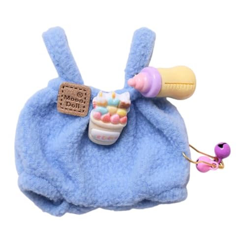 harayaa Puppen-Strampler, Anhänger, Puppen-Outfits, modische Foto-Requisiten, pädagogische Koordination, Puppenkleidung, Puppenhose für 17 cm große Puppen, Blau harayaa Puppen-Strampler, Anhänger, Puppen-Outfits, modische Foto-Requisiten, pädagogische Koordination, Puppenkleidung, Puppenhose für 17 cm große Puppen, Blau von harayaa