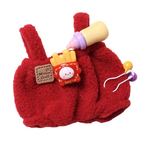 harayaa Puppen-Strampler, Anhänger, Puppen-Outfits, modische Foto-Requisiten, pädagogische Koordination, Puppenkleidung, Puppenhose für 17 cm große Puppen, Rot harayaa Puppen-Strampler, Anhänger, Puppen-Outfits, modische Foto-Requisiten, pädagogische Koordination, Puppenkleidung, Puppenhose für 17 cm große Puppen, Rot von harayaa