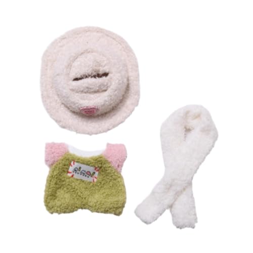 harayaa Puppenanzug für 15–17 cm Große Puppen, Kostümzubehör für Rollenspiele, Geschenke zu Halloween Und Neujahr, Grün mit Hut harayaa Puppenanzug für 15–17 cm Große Puppen, Kostümzubehör für Rollenspiele, Geschenke zu Halloween Und Neujahr, Grün mit Hut von harayaa