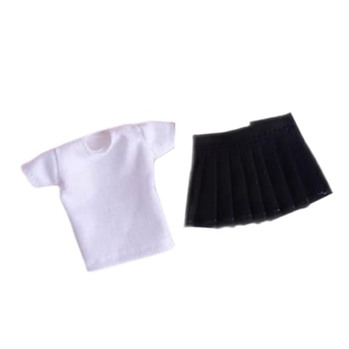 harayaa Puppenbekleidungsset: T-Shirt und kurzer Rock für 6 Zoll Figuren harayaa Puppenbekleidungsset: T-Shirt und kurzer Rock für 6 Zoll Figuren von harayaa