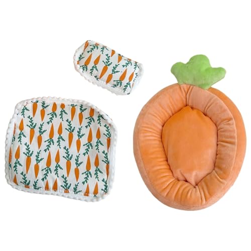 harayaa Puppenbettwäsche-Zubehör-Set, Matratzen-Set, DIY-Zubehör, pädagogisches Spielzeug, Rollenspiel-Spielzeug für 17 cm Puppen, Puppenbetten-Zubehör, Orange harayaa Puppenbettwäsche-Zubehör-Set, Matratzen-Set, DIY-Zubehör, pädagogisches Spielzeug, Rollenspiel-Spielzeug für 17 cm Puppen, Puppenbetten-Zubehör, Orange von harayaa