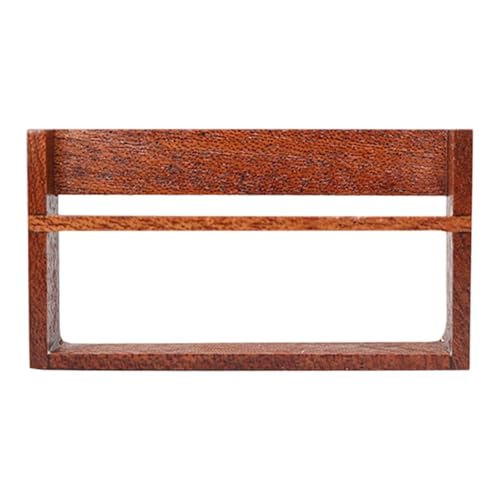 harayaa Puppenhaus Bücherregal Miniatur Holzmöbel Bücherschrank Regal für Puppen Dekorationsstück mit Detaillierter Handwerkskunst für Puppenhausdekoration, Style B Short von harayaa