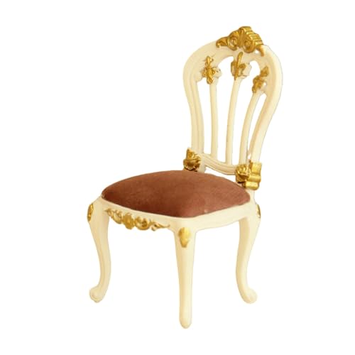 harayaa Puppenhausstuhl Im Maßstab 1:12, Mini Esszimmerstuhl, Ornament, Accessoire Kollektion, Miniatur Puppenhausmöbel Zum Geburtstag, Kaffee harayaa Puppenhausstuhl Im Maßstab 1:12, Mini Esszimmerstuhl, Ornament, Accessoire Kollektion, Miniatur Puppenhausmöbel Zum Geburtstag, Kaffee von harayaa