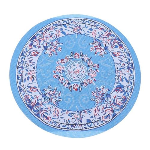 harayaa Puppenhausteppich Im Maßstab 1/12, Bodenbelag für Puppenhaus, Deko Ornament für Puppenhaus für Kinder, Blau harayaa Puppenhausteppich Im Maßstab 1/12, Bodenbelag für Puppenhaus, Deko Ornament für Puppenhaus für Kinder, Blau von harayaa