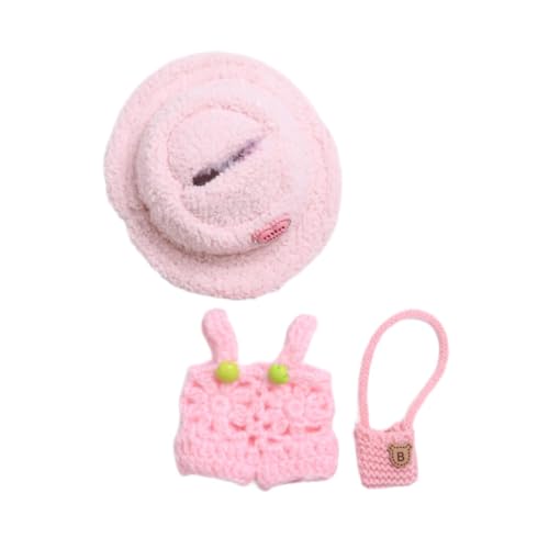 harayaa Puppenkleidung, Cartoon-weiche Foto-Requisiten, modisches Plüsch-Puppenzubehör, Outfits für 17 cm große Puppen, Puppen-Enthusiasten, Geschenke, Rosa harayaa Puppenkleidung, Cartoon-weiche Foto-Requisiten, modisches Plüsch-Puppenzubehör, Outfits für 17 cm große Puppen, Puppen-Enthusiasten, Geschenke, Rosa von harayaa