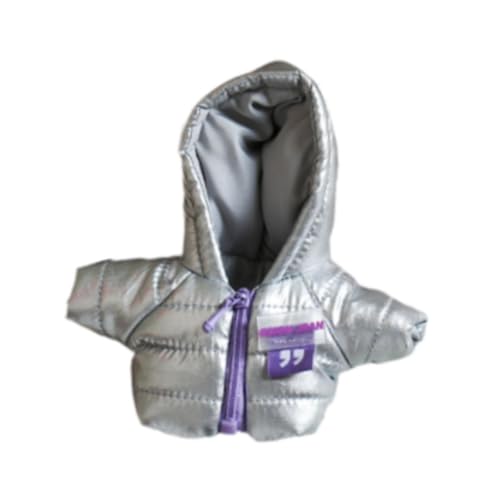 harayaa Puppenkleidung für Mädchen, Mini Kostüm, Wintermantel für Puppen, Geschenkidee für Kinder, Grau harayaa Puppenkleidung für Mädchen, Mini Kostüm, Wintermantel für Puppen, Geschenkidee für Kinder, Grau von harayaa