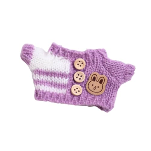 harayaa Puppenpullover, Kostüm, handgefertigte Kleidung, Miniaturkleidung für 15–17 cm große Puppen, Jungenpuppen, Violetter Pullover harayaa Puppenpullover, Kostüm, handgefertigte Kleidung, Miniaturkleidung für 15–17 cm große Puppen, Jungenpuppen, Violetter Pullover von harayaa
