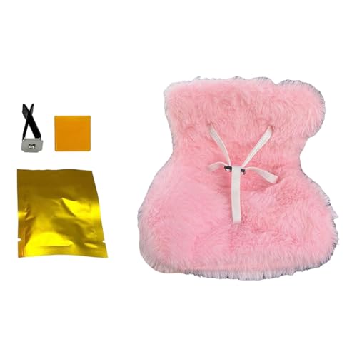 harayaa Puppensitz Ornament Pretend Play Puppe Fahrzeugsitz Auto Innendekoration Ankleiden, Rosa von harayaa