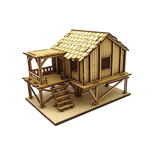 harayaa Puzzlehaus aus Holz, 1/72, Sammlung, Ornamente, Lernspielzeug, architektonische Szene für Mikrolandschaften, Sandtischdekoration, Stil a harayaa Puzzlehaus aus Holz, 1/72, Sammlung, Ornamente, Lernspielzeug, architektonische Szene für Mikrolandschaften, Sandtischdekoration, Stil a von harayaa