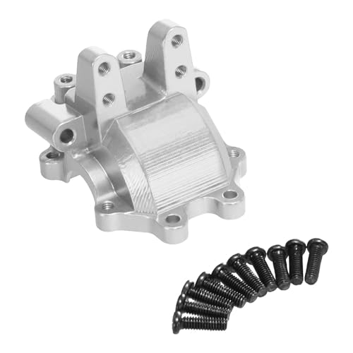 harayaa RC Car Differential Case Getriebe Getriebesfall Getriebedifferhalt für 1/14 H14BM 14210 14209 RC -Auto -Upgrades DIY -Teile, Silber von harayaa