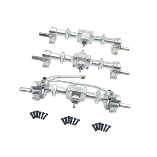 harayaa RC Front Middle Hinterachse Eingerichtetes Upgrade Teil Installieren, Um Das Robuste Zubehör zu Installieren, Silber harayaa RC Front Middle Hinterachse Eingerichtetes Upgrade Teil Installieren, Um Das Robuste Zubehör zu Installieren, Silber von harayaa