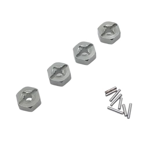 harayaa RC Radadapter für Sechskant, 12 Mm Antriebszubehör für Modelle 144010, 144001, 02, 124019, Grau von harayaa