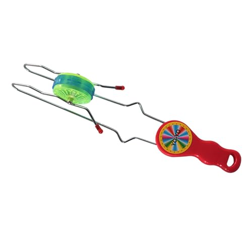 harayaa Rail Twisters Retro Kinder Lernspielzeug Rail Twirler Glow Gyro Wheels von harayaa