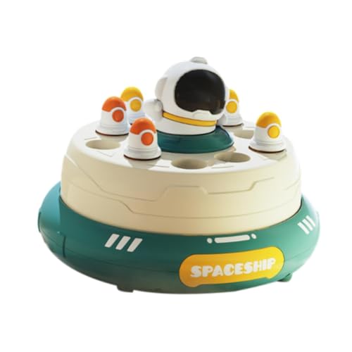 harayaa Raketenfang Musikspiel, Raketen Hüpf Und Fangspielzeug, Reaktionsgeschwindigkeit, Rotate Fangspiel Zum Sammeln, GrÜn von harayaa