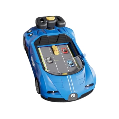 harayaa Rennspielzeug für Kinder mit Sound, Interaktives Fahrabenteuer für Jungen Und Mädchen, Blau harayaa Rennspielzeug für Kinder mit Sound, Interaktives Fahrabenteuer für Jungen Und Mädchen, Blau von harayaa
