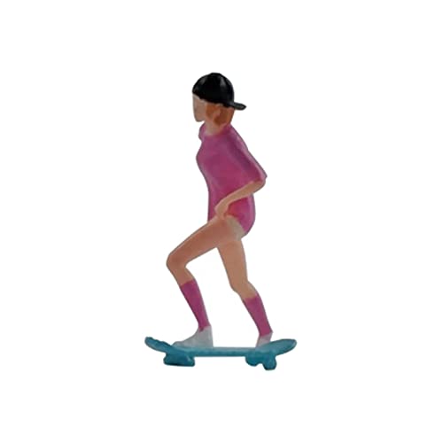 harayaa Resin 1/64 Diorama Figuren Modell, Skateboard Girl DIY Szene Handbemalt Tiny harayaa Resin 1/64 Diorama Figuren Modell, Skateboard Girl DIY Szene Handbemalt Tiny von harayaa