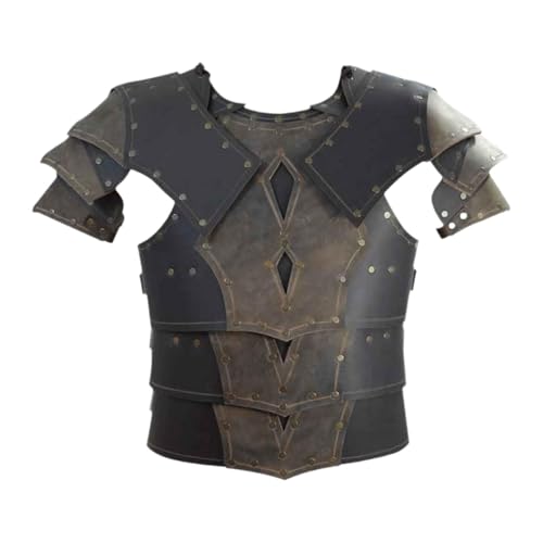 harayaa Ritter Brustschutz für Rollenspiele, Mittelalterliches Kostüm, Steampunk Design, Grau harayaa Ritter Brustschutz für Rollenspiele, Mittelalterliches Kostüm, Steampunk Design, Grau von harayaa