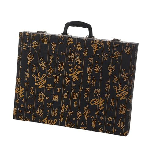 harayaa Schach-Aufbewahrungsbox, leicht, mit Griff, traditioneller, kreativer, robuster Organizer, für 6cm Schach harayaa Schach-Aufbewahrungsbox, leicht, mit Griff, traditioneller, kreativer, robuster Organizer, für 6cm Schach von harayaa