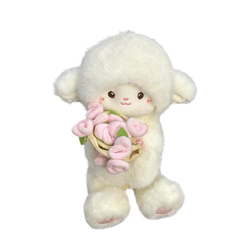 harayaa Schaf Plüsch Puppe Spielzeug Stofftier Home Dekoration Ornament für Ihren Freund Geburtstag, Rosa harayaa Schaf Plüsch Puppe Spielzeug Stofftier Home Dekoration Ornament für Ihren Freund Geburtstag, Rosa von harayaa