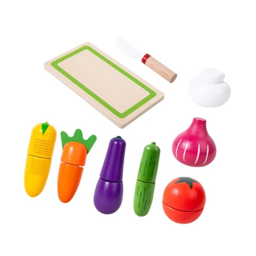 harayaa Schneiden von Früchten Spielzeug Küche Accessoires tun vor, DASS Foods Lernspielset für 3 4 5 Jahre alt von harayaa