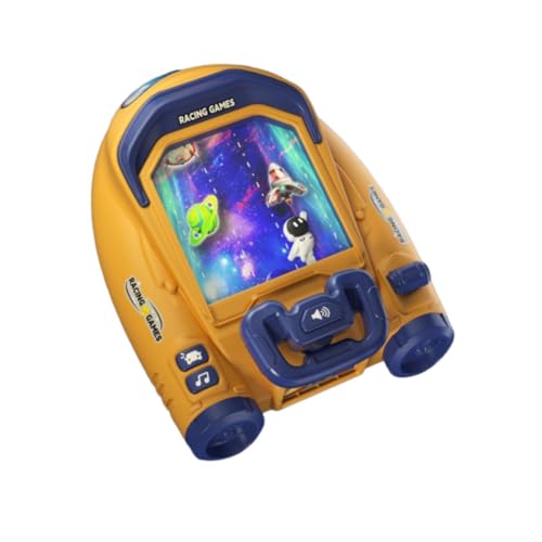 harayaa Simulation Fahren Lenkrad Spielzeug, Simuliertes Fahrspiel Raumschiff Kinder Rennen Abenteuerspiel für Geburtstagsgeschenk Jungen, Orange harayaa Simulation Fahren Lenkrad Spielzeug, Simuliertes Fahrspiel Raumschiff Kinder Rennen Abenteuerspiel für Geburtstagsgeschenk Jungen, Orange von harayaa