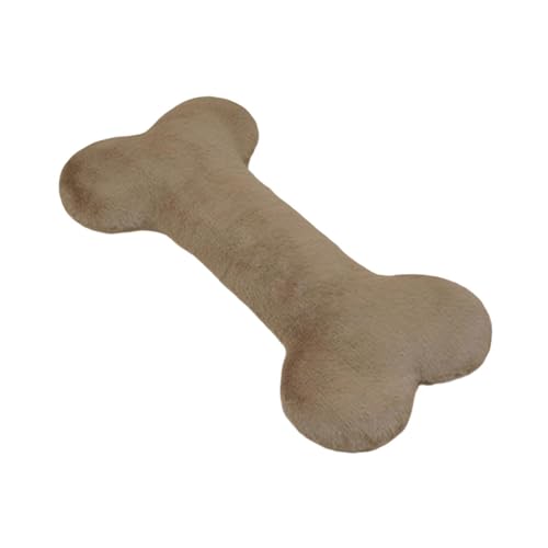 harayaa Simulieren Knochenform Plüschspielzeug Weiche Plüschpuppe Knochenform Plüschkissen Gefülltes Puppenanhänger für Kinderfamiliengeschenke, Aprikose 70 cm von harayaa