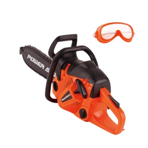 harayaa Spielzeugkettensäge für Kinder, Gartenwerkzeug mit Rotary Brille, Style A von harayaa