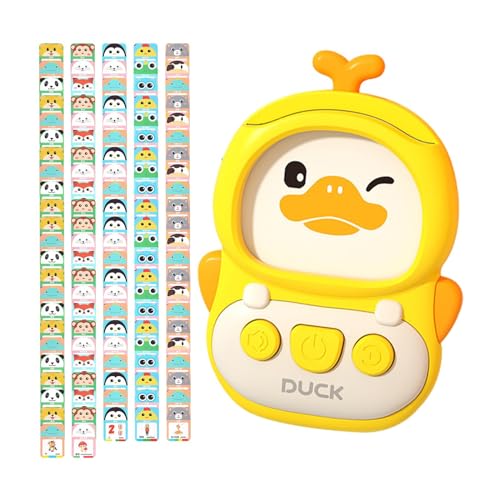 harayaa Sprechende Lernkarten auf Chinesisch Und Englisch, Lernmaschine, Sichtwörter, Interaktives Spielzeug, Vokabelspiele, Taschenrede, Geschenk für Kinder, Ente harayaa Sprechende Lernkarten auf Chinesisch Und Englisch, Lernmaschine, Sichtwörter, Interaktives Spielzeug, Vokabelspiele, Taschenrede, Geschenk für Kinder, Ente von harayaa