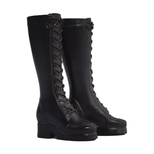 harayaa Stiefel für 1/6 Figuren, Zubehör für Actionfiguren, Miniaturstiefel für 12 Zoll, Schwarz harayaa Stiefel für 1/6 Figuren, Zubehör für Actionfiguren, Miniaturstiefel für 12 Zoll, Schwarz von harayaa