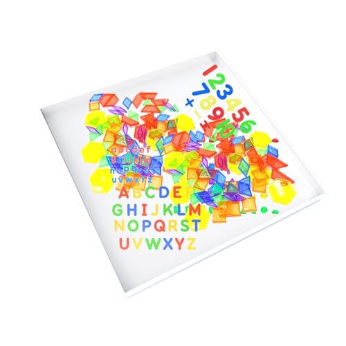 harayaa Übungsset Farb Exploration Sensorisches Spiel entwicklungsmotorische Fähigkeiten DIY Durchscheinende Musterblöcke für Reisen Heimfamilie harayaa Übungsset Farb Exploration Sensorisches Spiel entwicklungsmotorische Fähigkeiten DIY Durchscheinende Musterblöcke für Reisen Heimfamilie von harayaa