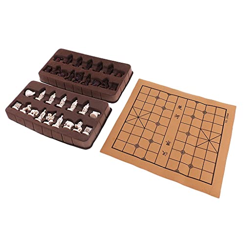 harayaa Vintage Stereoskopisches Chinesisches Schach Klappschachbrett Geschenk harayaa Vintage Stereoskopisches Chinesisches Schach Klappschachbrett Geschenk von harayaa