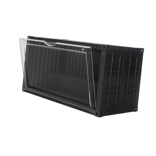 harayaa Vitrine für Sammlerstücke, Vitrine mit 2 Ebenen, Aufbewahrungsbox für Kosmetische Modellautos, Spielzeug, Sammlerstücke, Actionfiguren, Ohne Licht Schwarz harayaa Vitrine für Sammlerstücke, Vitrine mit 2 Ebenen, Aufbewahrungsbox für Kosmetische Modellautos, Spielzeug, Sammlerstücke, Actionfiguren, Ohne Licht Schwarz von harayaa