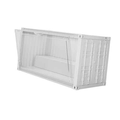 harayaa Vitrine für Sammlerstücke, Vitrine mit 2 Ebenen, Aufbewahrungsbox für Kosmetische Modellautos, Spielzeug, Sammlerstücke, Actionfiguren, Ohne Licht Weiß harayaa Vitrine für Sammlerstücke, Vitrine mit 2 Ebenen, Aufbewahrungsbox für Kosmetische Modellautos, Spielzeug, Sammlerstücke, Actionfiguren, Ohne Licht Weiß von harayaa