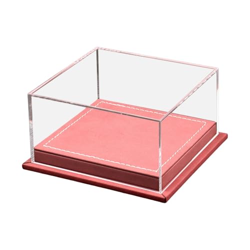 harayaa Vitrine für Zwei Automodelle Im Maßstab 1/64, Durchsichtiger Acryldeckel, Multifunktional, Zur Aufbewahrung von Sammlerstücken, Boden Aus PU L, Dunkelrot harayaa Vitrine für Zwei Automodelle Im Maßstab 1/64, Durchsichtiger Acryldeckel, Multifunktional, Zur Aufbewahrung von Sammlerstücken, Boden Aus PU L, Dunkelrot von harayaa