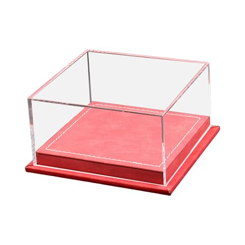 harayaa Vitrine für Zwei Automodelle Im Maßstab 1/64, Durchsichtiger Acryldeckel, Multifunktional, Zur Aufbewahrung von Sammlerstücken, Boden Aus PU L, Rot harayaa Vitrine für Zwei Automodelle Im Maßstab 1/64, Durchsichtiger Acryldeckel, Multifunktional, Zur Aufbewahrung von Sammlerstücken, Boden Aus PU L, Rot von harayaa