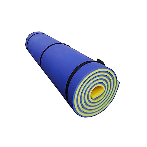 harayaa Wasser Schwimmende Matte Liege Float Nicht Aufblasbare Kissen Pool Schwimmendes Floß Outdoor Raft, Blau Grün von harayaa