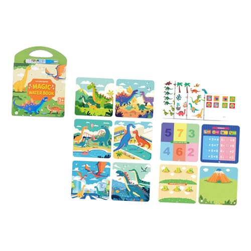 harayaa Wassermalerei Album, Wasser Doodle Entwicklungsspielzeug, Zeichentablett, Früherziehung für Lernaktivitäten Im Vorschulalter, Dinosaurier harayaa Wassermalerei Album, Wasser Doodle Entwicklungsspielzeug, Zeichentablett, Früherziehung für Lernaktivitäten Im Vorschulalter, Dinosaurier von harayaa
