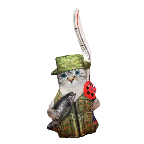 harayaa Weiche Plüschspielzeug 3D Simulation Katzenplüschspielzeug Kissen Kätzchen Puppe für Jungen Mädchen, Style D harayaa Weiche Plüschspielzeug 3D Simulation Katzenplüschspielzeug Kissen Kätzchen Puppe für Jungen Mädchen, Style D von harayaa