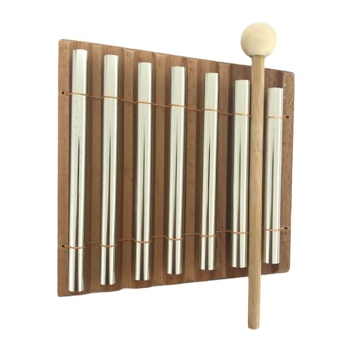 harayaa Windspiel, Handspiel, tragbar mit Schlägel, vielseitig einsetzbar, Meditationsspiel, Schlaginstrument für -Klassenlehrer, 7 Töne harayaa Windspiel, Handspiel, tragbar mit Schlägel, vielseitig einsetzbar, Meditationsspiel, Schlaginstrument für -Klassenlehrer, 7 Töne von harayaa