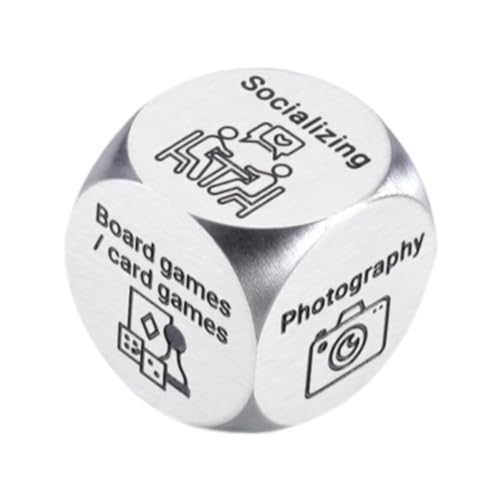 harayaa Würfel für Entscheidungen, Geschenke für Paare, Spiel für Romantische Abende, Stil e von harayaa