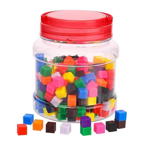 harayaa Zentimeterwürfel, Farbsortierspielzeug Und 1 cm Lernmaterial, Zählwürfel Zum Mathematiklernen, 300 Stück harayaa Zentimeterwürfel, Farbsortierspielzeug Und 1 cm Lernmaterial, Zählwürfel Zum Mathematiklernen, 300 Stück von harayaa