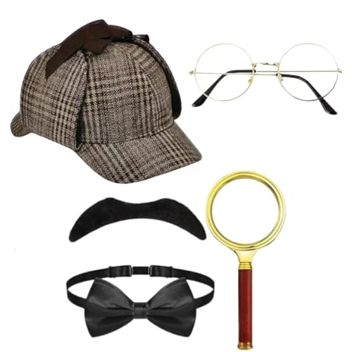 hardinox Detektivkostüm: Verkleidung Zubehör ideal für Cosplay hardinox Detektivkostüm: Verkleidung Zubehör ideal für Cosplay von hardinox