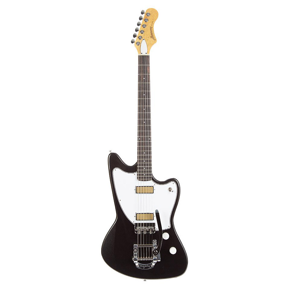 Harmony Standard Series Silhouette Bigsby Space Black E-Gitarre von harmony