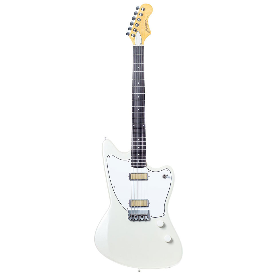 Harmony Standard Series Silhouette Pearl White E-Gitarre von harmony