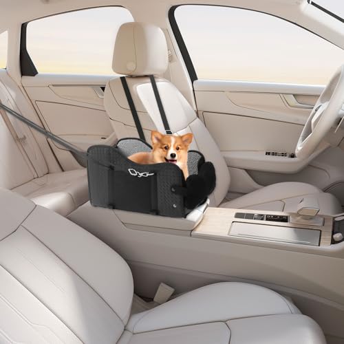 Harupink Hundesitz Auto Extra Stabiler Hundeautositz für kleine Hunde mit 4 Verstellbare Träger wasserdichter und waschbarer Hunde Autositz für den Mittelkonsole im Autos Harupink Hundesitz Auto Extra Stabiler Hundeautositz für kleine Hunde mit 4 Verstellbare Träger wasserdichter und waschbarer Hunde Autositz für den Mittelkonsole im Autos von harupink
